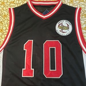 MENS black & Red West Coast Jersey #10